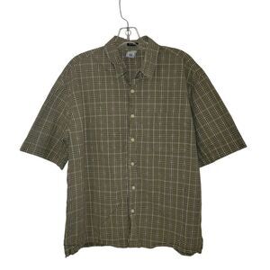 Men's Green Plaid Shirt